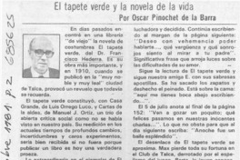 El tapete verde y la novela de la vida El tapete verde y la novela de la vida