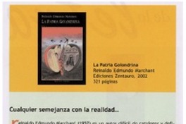 Cualquier semejanza con la realidad... Cualquier semejanza con la realidad...