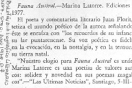 Fauna austral. Fauna austral.