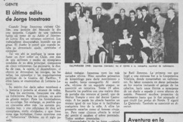 El último adiós de Jorge Inostrosa El último adiós de Jorge Inostrosa