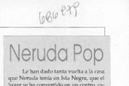 Neruda pop. Neruda pop.
