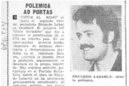 Polémica ad portas