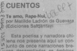 Te amo, Rapa-Nui