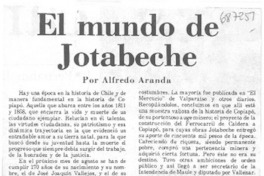 El mundo de Jotabeche El mundo de Jotabeche