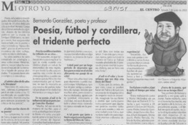 Poesía, fútbol y cordillera, el tridente perfecto [entrevista]