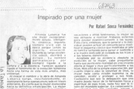 Inspirado por una mujer Inspirado por una mujer