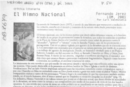 El himno nacional El himno nacional