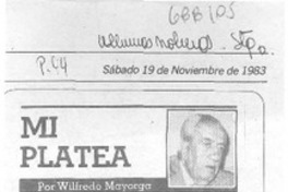 Mi platea Mi platea