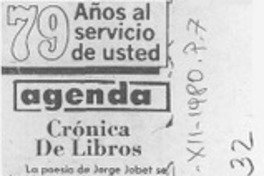 Crónica de libros