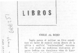 Chile al rojo Chile al rojo