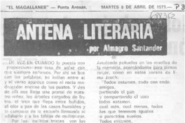 Antena literaria Antena literaria