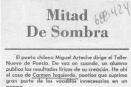 Mitad de sombra