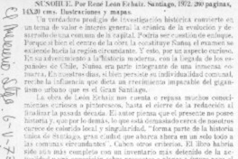 Ñuñohue.