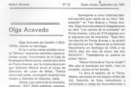 Olga Acevedo Olga Acevedo