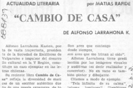 Cambio de casa