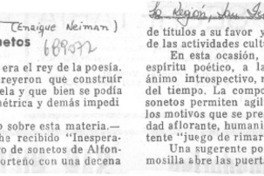 Sonetos Sonetos