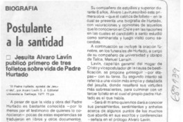 Postulante a la santidad Postulante a la santidad