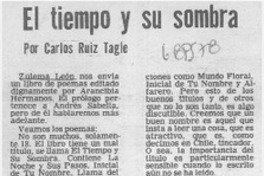 El tiempo y su sombra El tiempo y su sombra