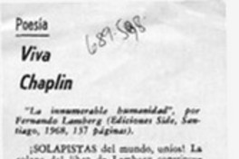 Viva Chaplin Viva Chaplin