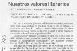 Nuevos valores literarios Nuevos valores literarios