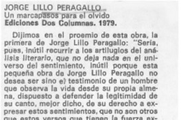 Jorge Lillo Peragallo Jorge Lillo Peragallo