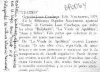 Teatro.