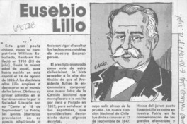 Eusebio Lillo. Eusebio Lillo.