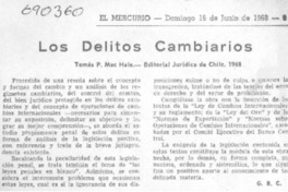 Los delitos cambiarios Los delitos cambiarios