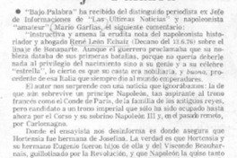 Bajo palabra. Bajo palabra.