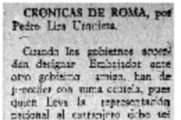 Crónicas de Roma