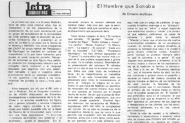 El hombre que sonaba El hombre que sonaba
