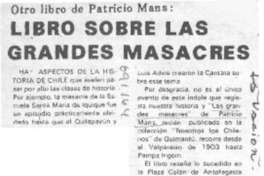 Libro sobre las grandes masacres. Libro sobre las grandes masacres.