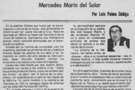 Mercedes Marín del Solar Mercedes Marín del Solar