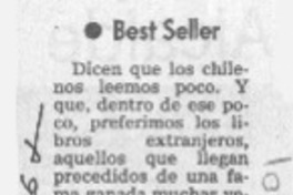 Best seller.