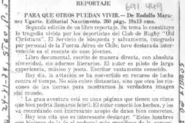 Para que otros puedan vivir. Para que otros puedan vivir.