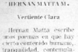 Hernán Matta M. Hernán Matta M.