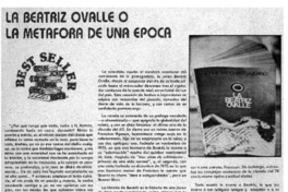 La Beatriz Ovalle. La Beatriz Ovalle.
