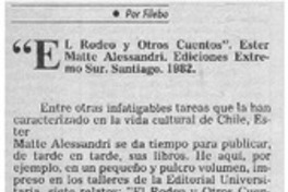 El rodeo y otros cuentos El rodeo y otros cuentos