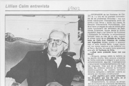 Guillermo Lagos: "Argentina está jugando una partida de ajedrez" : [entrevista]