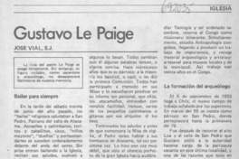 Gustavo Le Paige