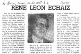 René León Echaiz René León Echaiz