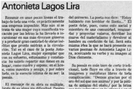Antonieta Lagos Lira Antonieta Lagos Lira