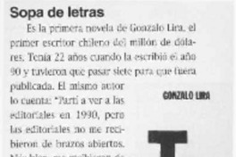Sopa de letras  [artículo].