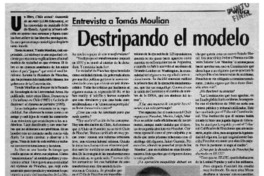 Destripando el modelo Destripando el modelo