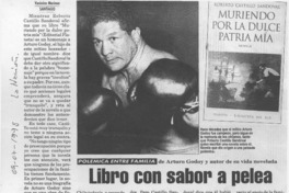 Libro con sabor a pelea  [artículo] Verónica Marinao.