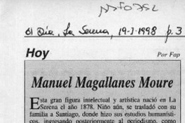 Manuel Magallanes Moure Manuel Magallanes Moure