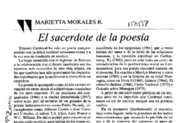 El sacerdote de la poesía El sacerdote de la poesía