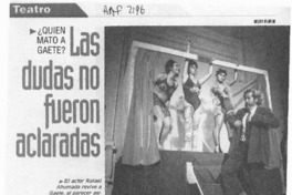 Quién mató a Gaete? las dudas no fueron aclaradas  [artículo] Leopoldo Pulgar I.