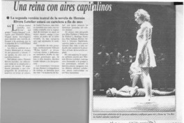 Una Reina con aires capitalinos  [artículo].