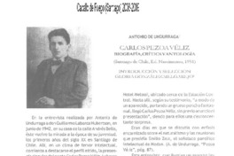 Carlos Pezoa Véliz, biografía, crítica y antología Carlos Pezoa Véliz, biografía, crítica y antología